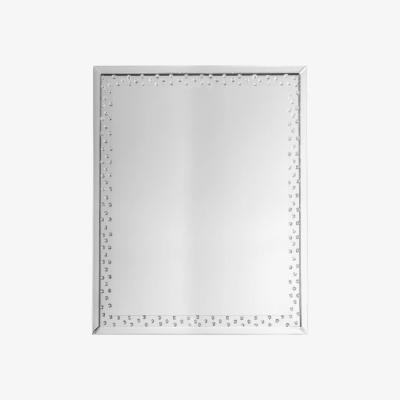 Knees Laspra Large Rectangle Wall Mirror - Silver