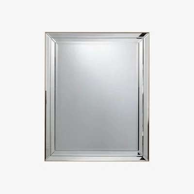 Knees Archie Large Rectangle Wall Mirror - Champagne