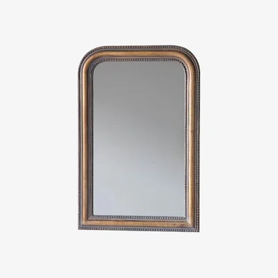 Knees Langport Medium Arched Wall Mirror - Gold