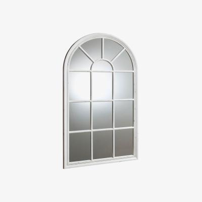 Knees Ilkley Large Arched Wall Mirror - White