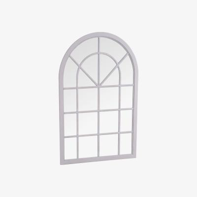Knees Vasari Large Arched Wall Mirror - Grey
