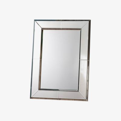 Knees Birdie Large Rectangle Wall Mirror - Silver