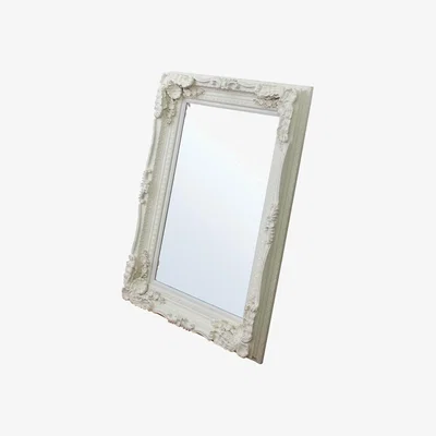 Knees Louis Large Rectangle Wall Mirror - Cream