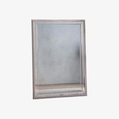 Knees Newton Large Rectangle Wall Mirror - Silver