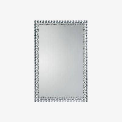 Knees Summerside Medium Rectangle Wall Mirror - Silver