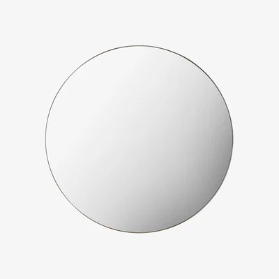 Knees Normanton Medium Round Wall Mirror - Champagne