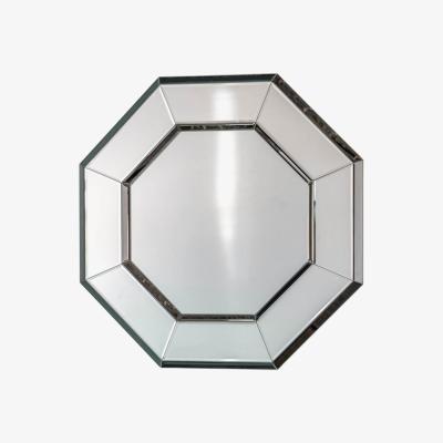Knees Birdie Medium Octagon Wall Mirror - Silver