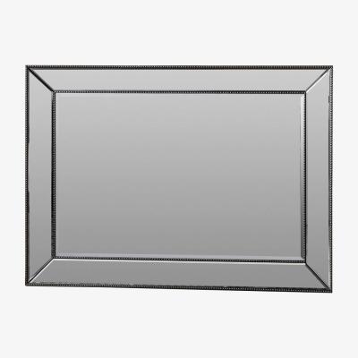 Knees Kaitlyn Large Rectangle Wall Mirror - Silver