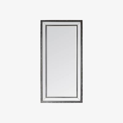 Knees Ripon Large Rectangle Wall Mirror - Silver