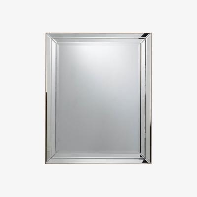 Knees Archie Medium Rectangle Wall Mirror - Champagne