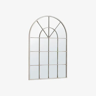 Knees Newlyn Medium Arched Wall Mirror - Cream