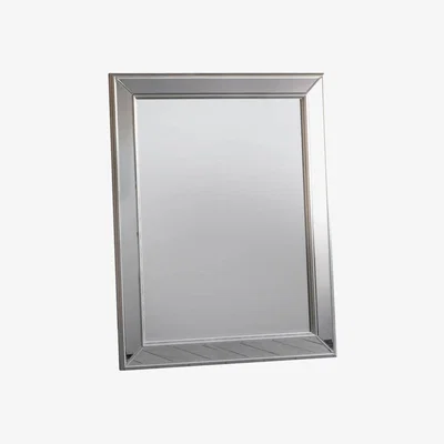Knees Welland Large Rectangle Wall Mirror - Champagne