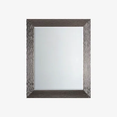 Knees Ivybridge Medium Rectangle Wall Mirror - Silver