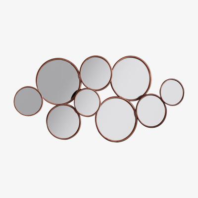 Knees Redhill Medium Round Wall Mirror - Copper