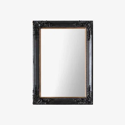Knees Chorleywood Large Rectangle Wall Mirror - Black