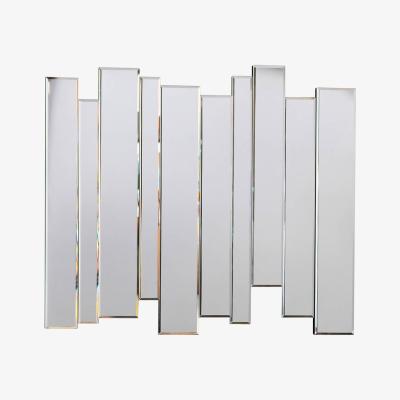 Knees Northallerton Medium Rectangle Wall Mirror - Silver