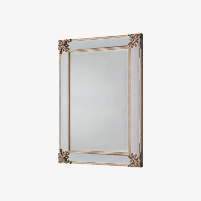 Knees Hatty Large Rectangle Wall Mirror - Gold