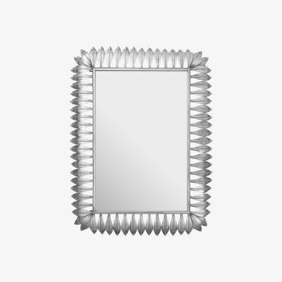 La Redoute 121 x 91cm Leaf Wall Mirror in Silver