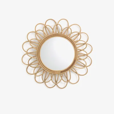 La Redoute Nogu Double Flower Cane Mirror