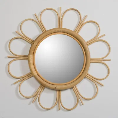 La Redoute Yasu Rattan Mirror