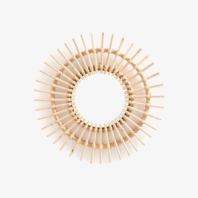 La Redoute Nogu Sunburst Rattan Mirror, Diameter 45cm
