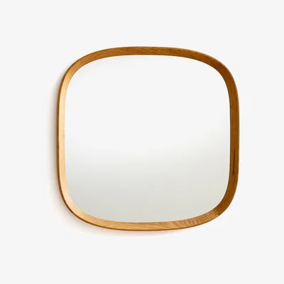 La Redoute Orion Organic Mirror with Solid Oak Frame