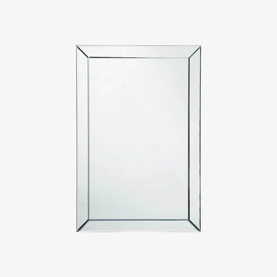 La Redoute 90 x 60cm Bevelled Edge Wall Mirror