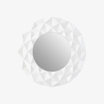 La Redoute 103cm Wall Mirror in White Gloss
