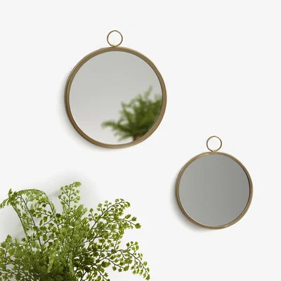 La Redoute Set of 2 Uyova Round Hanging Mirrors