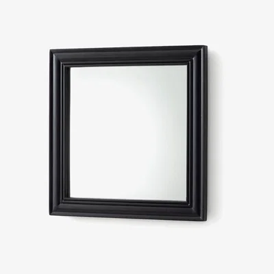 La Redoute Afsan Square Mirror with Solid Mango Wood Frame, H51cm
