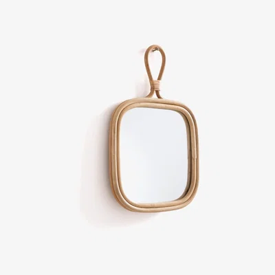 La Redoute Nogu Rectangular Rattan Mirror