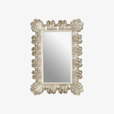 La Redoute 112 x 78cm Rectangular Wall Mirror in Champagne Finish