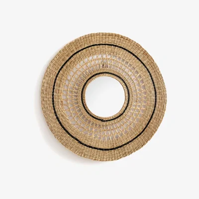 La Redoute Jutlo Mirror with Woven Grass Frame