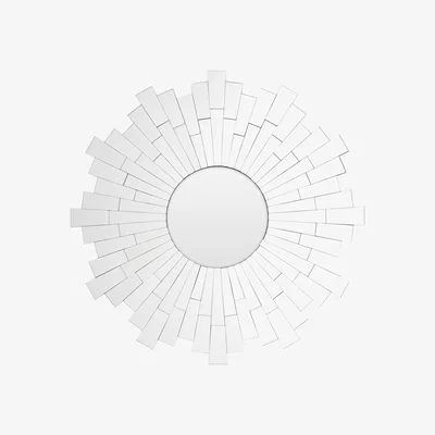 La Redoute 50cm Flared Circle Wall Mirror