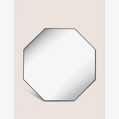 Marks & Spencer M&S Milan Large Octagonal Wall Mirror - Black, Black