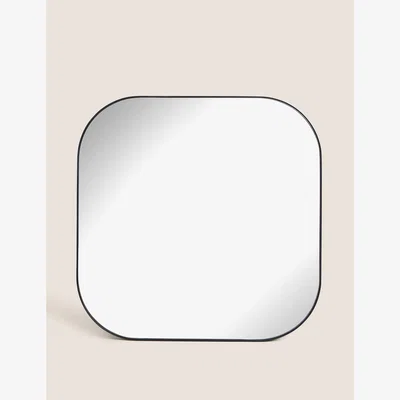 Marks & Spencer M&S Milan Large Square Wall Mirror - Black, Black