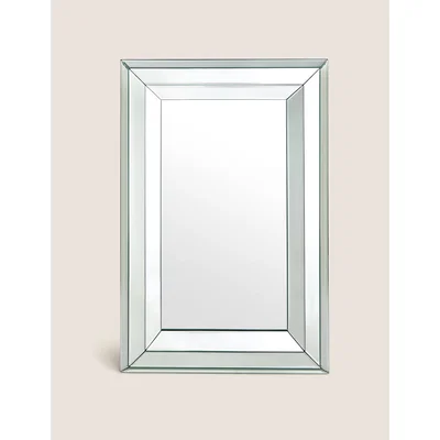 Marks & Spencer M&S Sophia Large Rectangular Mirror - Silver, Silver