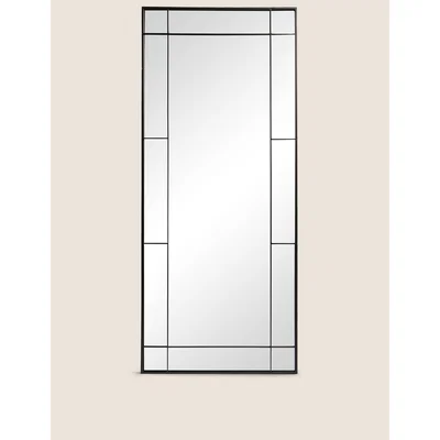 Marks & Spencer M&S Rectangle Manhattan Mirror - Black Mix, Black Mix