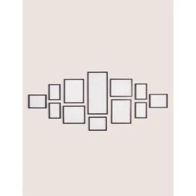 Marks & Spencer M&S Set of 12 Gallery Frames - Grey, Grey,Black,White