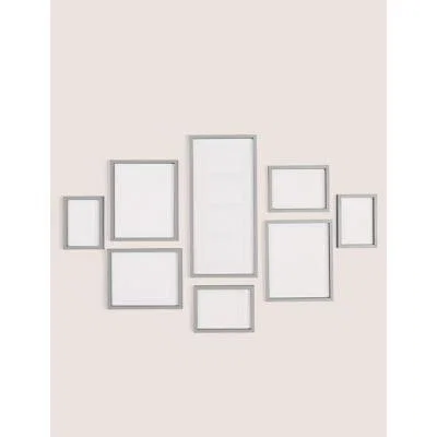 Marks & Spencer M&S Set of 8 Gallery Frames - Grey, Grey,Black,White