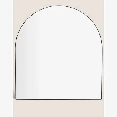 Marks & Spencer M&S Milan Large Arch Wall Mirror - Black, Black