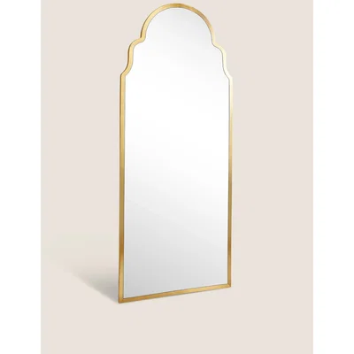 Marks & Spencer M&S Madrid Full Length Mirror - Antique Brass, Antique Brass