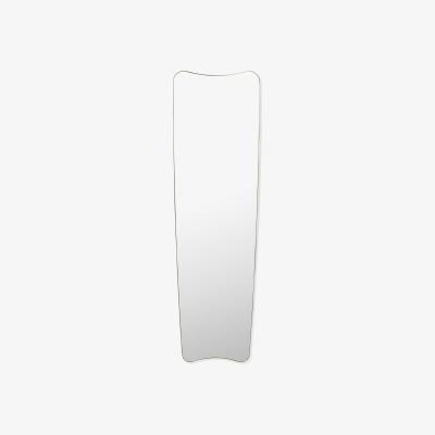Made.com Asano Dress Mirror, 42 x 140 cm, Brushed Brass