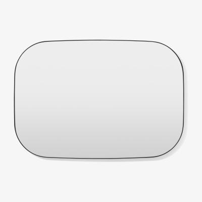 Made.com Emmerson Large Wall Mirror, 70 x 100 cm, Matte Black