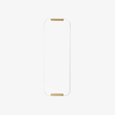 Made.com Rurick Full-Length Mirror, 40 x 120 cm, Brushed Brass
