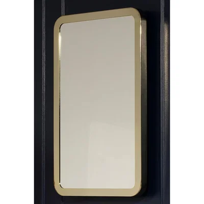 My Furniture Champagne Standard Wall Mirror
