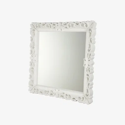 Made in Design Mirror of Love Wall mirror - 153 x 153 cm by Design of Love by Slide White