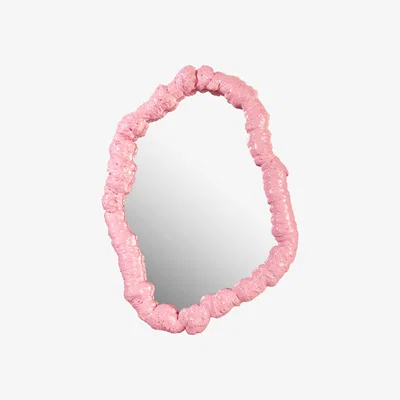 Made in Design Purfect Wall mirror - / Polyresin - 43 x 31 cm by & klevering Pink