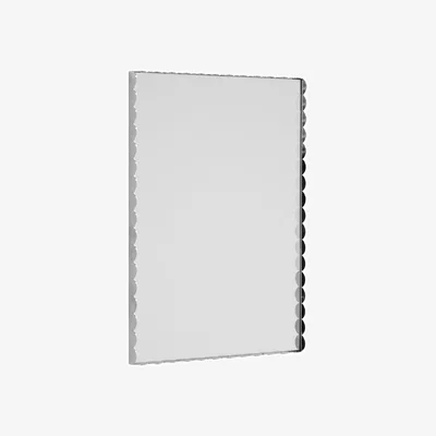 Made in Design Arcs Wall mirror metal mirror / L 43.5 x H 61.5 cm - Hay