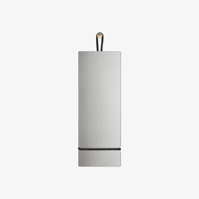 Made in Design Lasso Wall mirror - / 35 x H 95 cm by Design House Stockholm Black